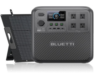 BLUETTI Elite 200 V2+350W Solar | 2.600W 2.073,6Wh 350W Solar Kit