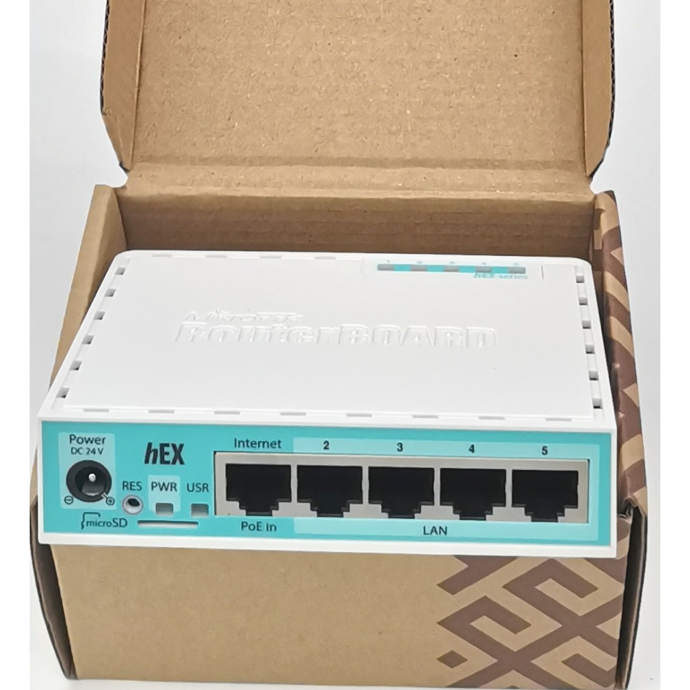 MikroTik RB760iGS hEX S – 5x Gigabit Ethernet + SFP Port, Dual-Core 880MHz CPU Router
