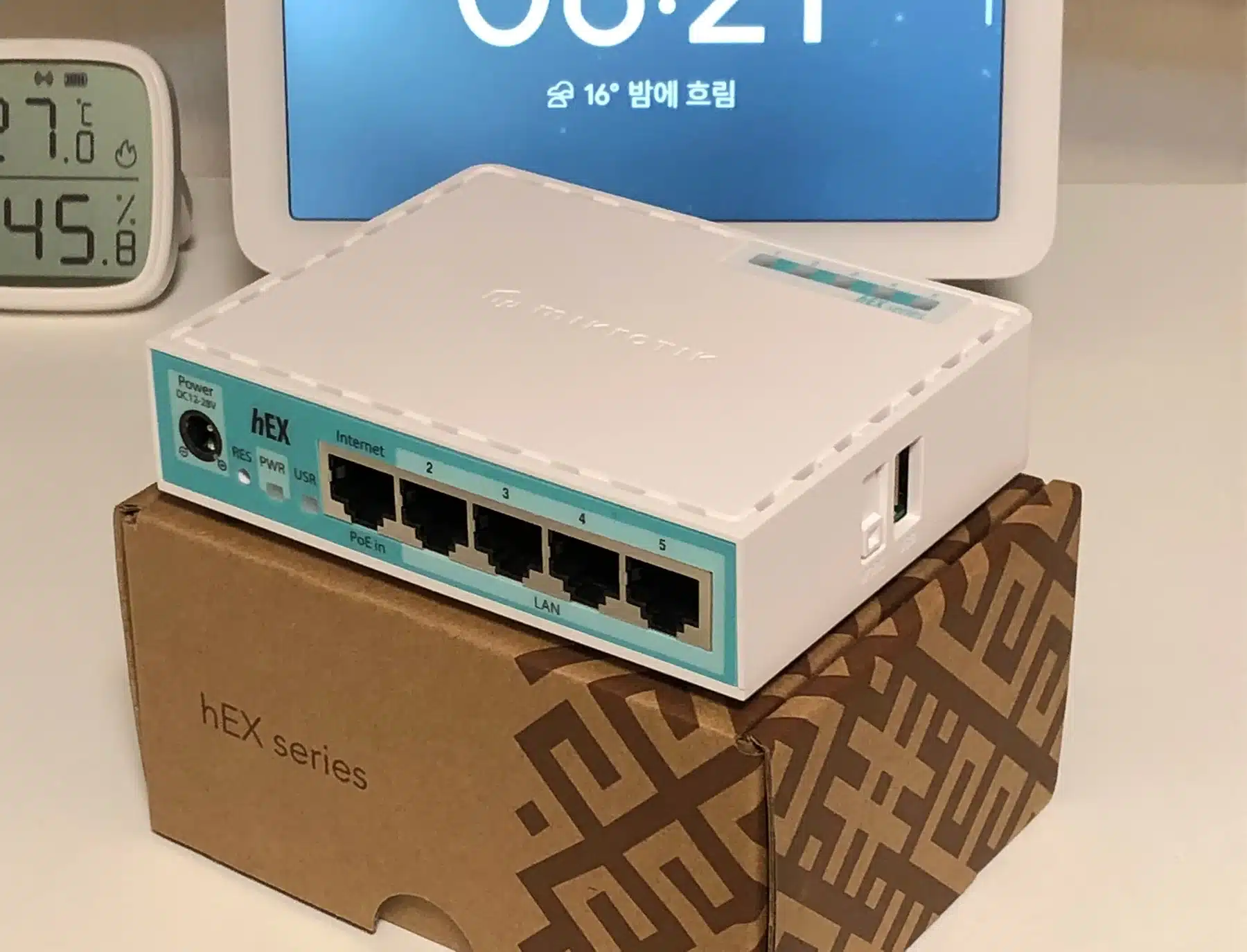 Mikrotik hEX 5-Port Gigabit 512MB RAM Router (E50UG)