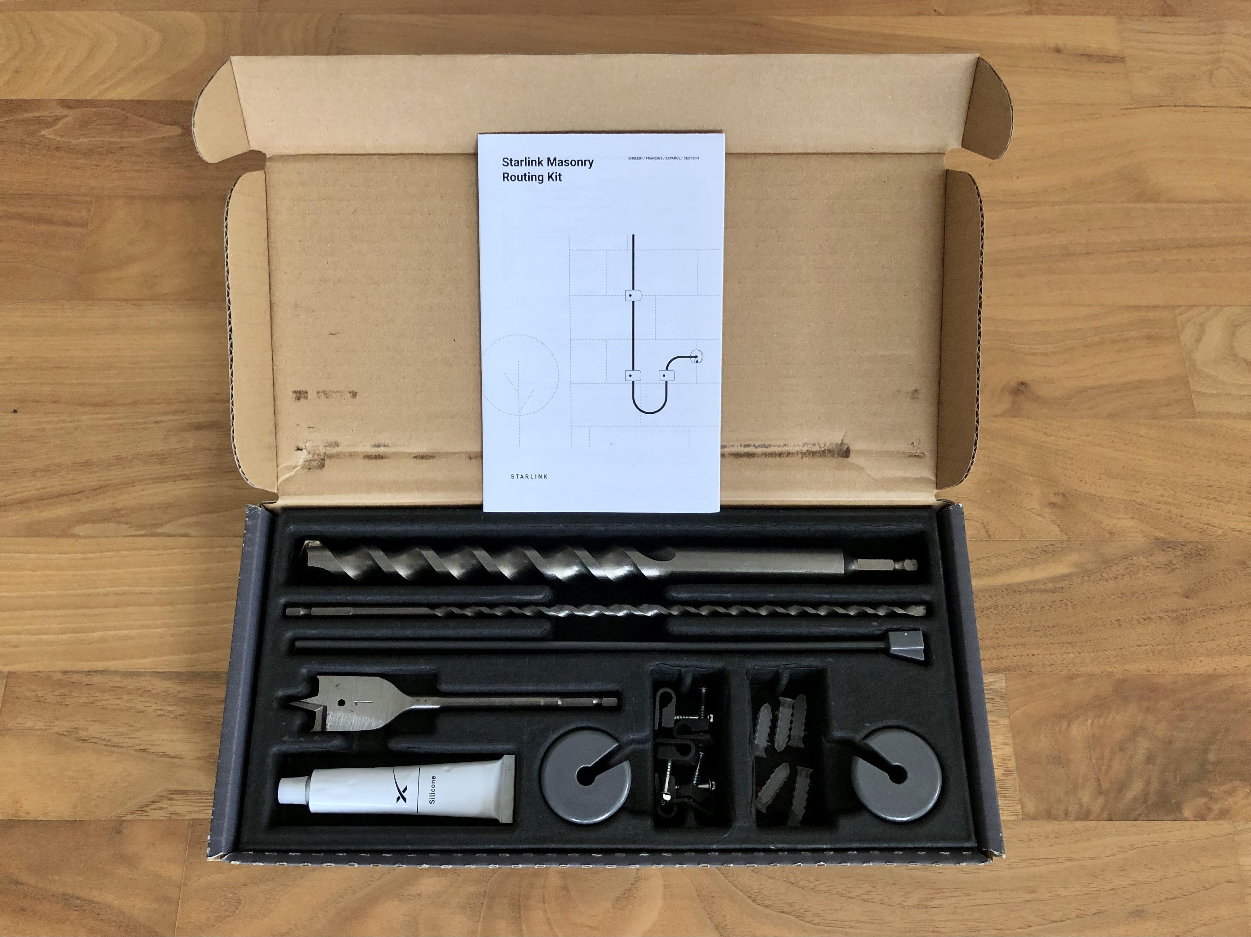 Starlink Masonry Routing Kit