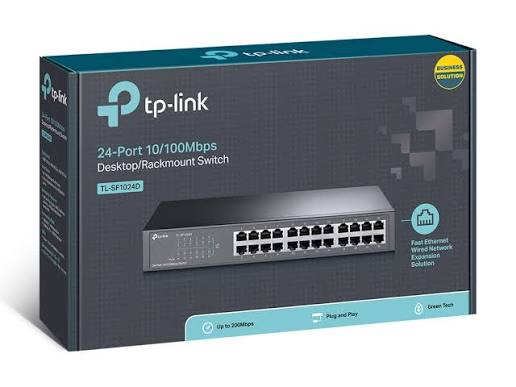 TP-Link 24-Port Fast Ethernet Switch
