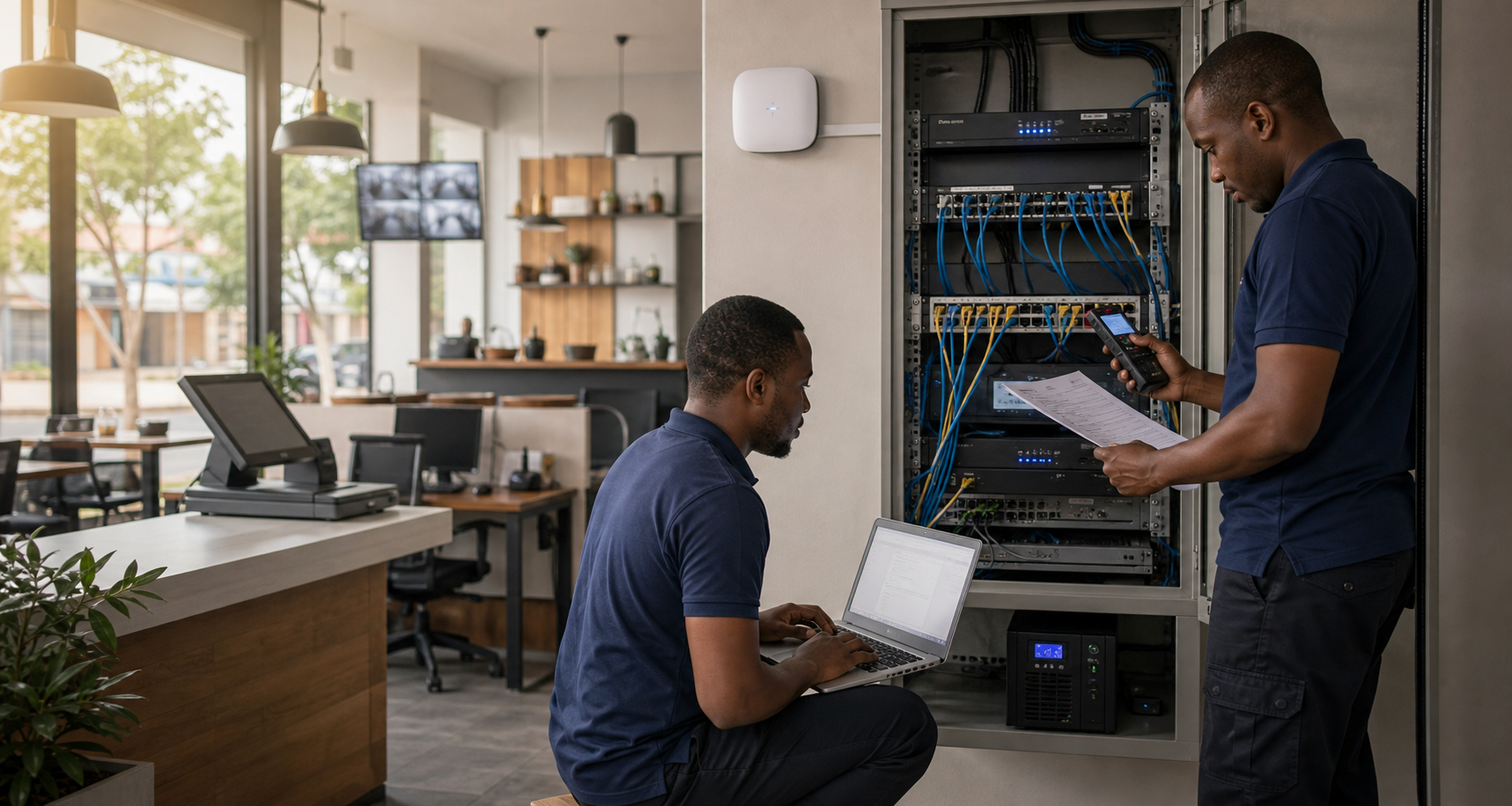 MikroTik router configuration services Kenya business network commissioning