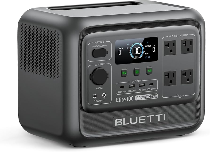 BLUETTI Premium 100 V2 / Elite 100 V2 Portable Power Station